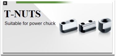 T-NUTS SUITABLE FOR POWER CHUCK